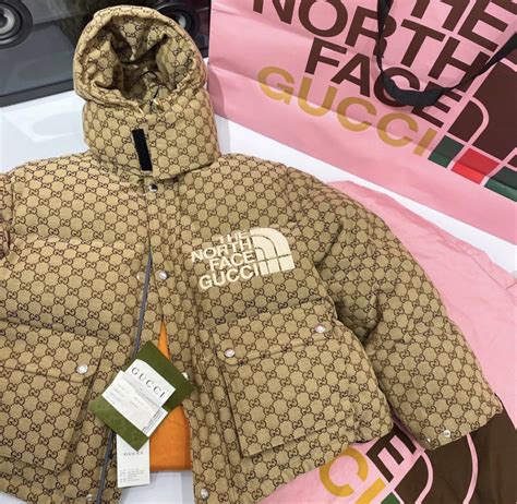 the north face gucci doudoune prix|north face x gucci outlet.